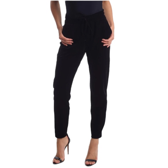 Commando Black Velvet Joggers NWT D4